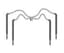 NET 18" 4-Way Flat MOD Manifold Assembly Short Angle Arrow Dripper w/ Super Flex UV White PE Tubing 25/Bag — thumbnail 1 of 2