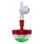 Netafim 18.4gpm SpinNetafim Sprinkler Head Assembly w/ CNL Red Mist Red Body Green Spinner 25/BG — thumbnail 1 of 2