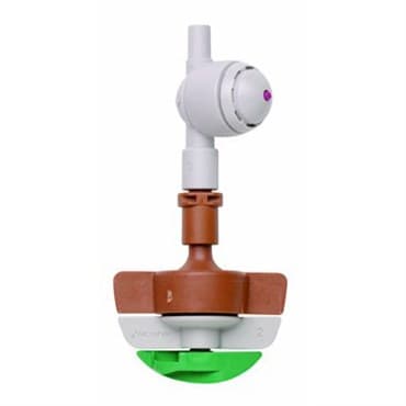 Netafim 23.4gpm SpinNetafim Sprinkler Head Assembly w/ CNL Brown Mist Brown Body Green Spinner 25/BG — photo 1 of 2