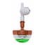 Netafim 23.4gpm SpinNetafim Sprinkler Head Assembly w/ CNL Brown Mist Brown Body Green Spinner 25/BG — thumbnail 1 of 2