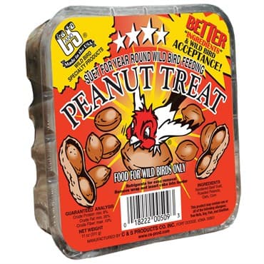C&S 11oz Peanut Treat Suet Regular Label — photo 1 of 2