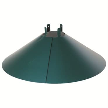 Audubon Green Wrap Around Steel Squirrel Baffle 4x4 — photo 1 of 2