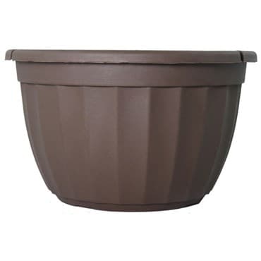 Grower Select 11.00 Serenity Hanging Basket Chocolate With Plastic 3 Strand Hanger 72/CS — photo 1 of 2