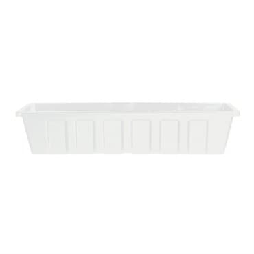 Novelty 36" Polypro Flower Box Planter White — photo 1 of 2