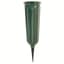 Memorial Vase 3" Fluted Green Round Bottom — thumbnail 1 of 2