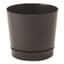 Majestic 8" Cylinder Pot Black Full Depth Glossy — thumbnail 1 of 2