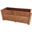 A&G 15"x14"x36" Redwood Formal Planter — thumbnail 1 of 2