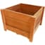 A&G 18"x18"x13" Redwood Formal Planter — thumbnail 1 of 2