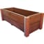 A&G 8"x10"x24" Redwood Formal Planter — thumbnail 1 of 2