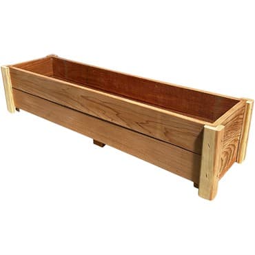 A&G 8"x10"x48" Redwood Formal Planter — photo 1 of 2