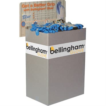 BGC 72pc Blue Glove Half Bin Box Display — photo 1 of 2