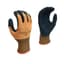 BGC Glove Gardware 13G Orange Double Nitrile S — thumbnail 1 of 2