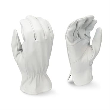 BGC Mens Goatskin Leather Driver M White — photo 1 of 2