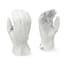 BGC Mens Goatskin Leather Driver M White — thumbnail 1 of 2