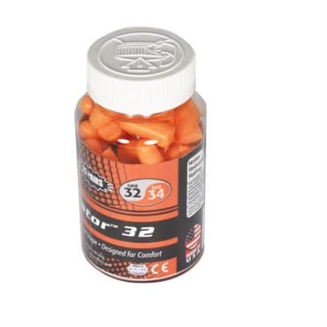 BGC 25pr Jar Taper Foam Earplugs Orange — photo 1 of 2