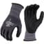 BGC Nitrile Tough GT Touchscreen Foam Nitrile Glove Large Grey Black — thumbnail 1 of 2