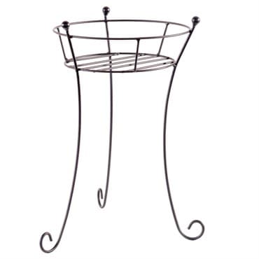 AGW Filigree Plant Stand Tall Black — photo 1 of 2