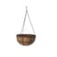 AGW 14" Hanging Basket with Liner Matte Black — thumbnail 1 of 2