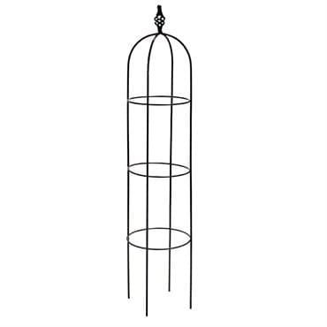AGW 56"x10.5" Obelisk w/ Spiral Twist Black — photo 1 of 2