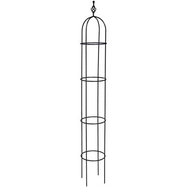 AGW 72" Tall Obelisk with Split Twist Black — photo 1 of 2