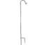 AGW 5/8" Heavy Duty 90" Tall Single Shepherd Hook Black — thumbnail 1 of 2