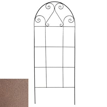 AGW 65"x25" Scroll Trellis Bronze — photo 1 of 2
