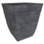 HC 15" Tahoe Square Planter Slate — thumbnail 1 of 2