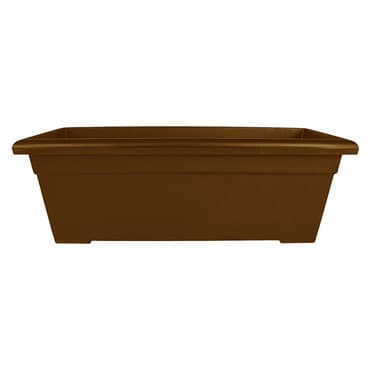 HC 28" Romana Deck Planter Chocolate Akro Mils — photo 1 of 2