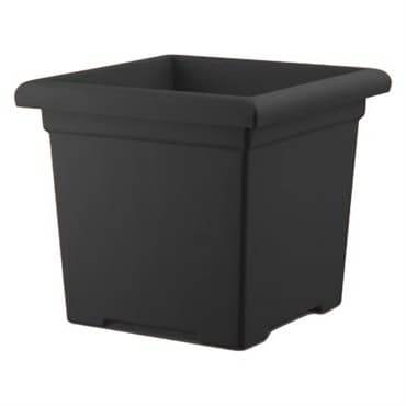 HC 15" Square Accent Planter Black — photo 1 of 2