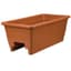 HC 24" Deck Rail Box Planter Clay — thumbnail 1 of 2