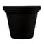 HC 17" Terrazzo Round Planter w/ Heavy Rim Black Onyx Akro Mils — thumbnail 1 of 2