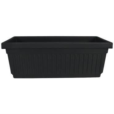 HC 18" Venetian Flower Box Black — photo 1 of 2