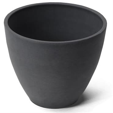 Algreen Valencia 10"Dx8" Round Curved Charcoal — photo 1 of 2