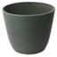 Algreen Valencia 14"x11" Round Ribbed Charcoal — thumbnail 1 of 2