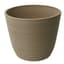Algreen Valencia 14"x11" Round Ribbed Taupe — thumbnail 1 of 2