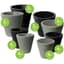 Algreen 24pc Crete Olympus Planter Display Warm Gray Black — thumbnail 1 of 2