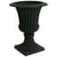 Algreen Acerra Rustic 21" Urn Black Stucco — thumbnail 1 of 2