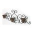 Algreen Victorian Scroll Wall Art w/ 3 Planters Brown — thumbnail 1 of 2