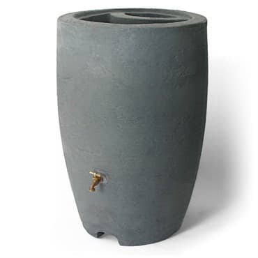 Algreen 50gal Athena Rain Barrel Charcoal — photo 1 of 2