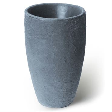 Algreen 29" Athena Self Water Planter Charcoal Stone — photo 1 of 2