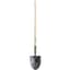 Ames Forged Jackson Pony Shovel Long Handle Round Point Turned Steps Shovel — thumbnail 1 of 2