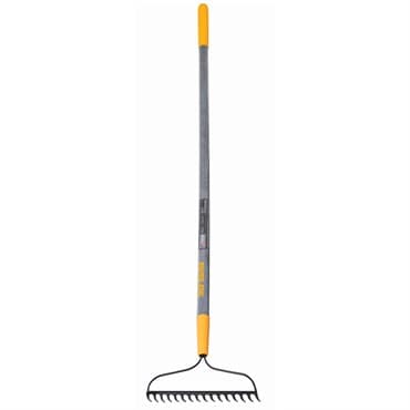 Ames True Temper 16 Tine Weld Bow Rake w/ Wood Handle — photo 1 of 2