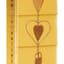 Ancient Graf Flamed Heart Rain Chain — thumbnail 1 of 2