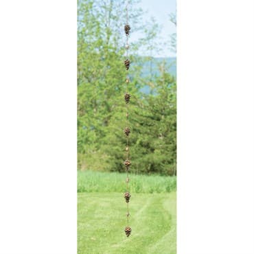 Ancient Graf Pine Cone Rain Chain — photo 1 of 2