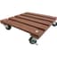 Wagner WPC 11.4"x11.4" Square Plant Caddy Terracotta — thumbnail 1 of 2