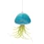 APM Air Plant Jellyfish Teal/Gold — thumbnail 1 of 2