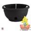 Apollo 12" Eezy Gro Hanging Basket Black — thumbnail 1 of 2