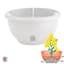 Apollo 12" Eezy Gro Hanging Basket White — thumbnail 1 of 2