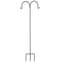 Austram 84" Hampton Double Shepherd Rod Black — thumbnail 1 of 2