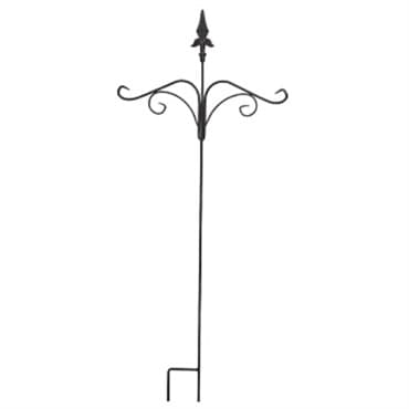 Austram 72" Finial Shepherd Rod Black — photo 1 of 2